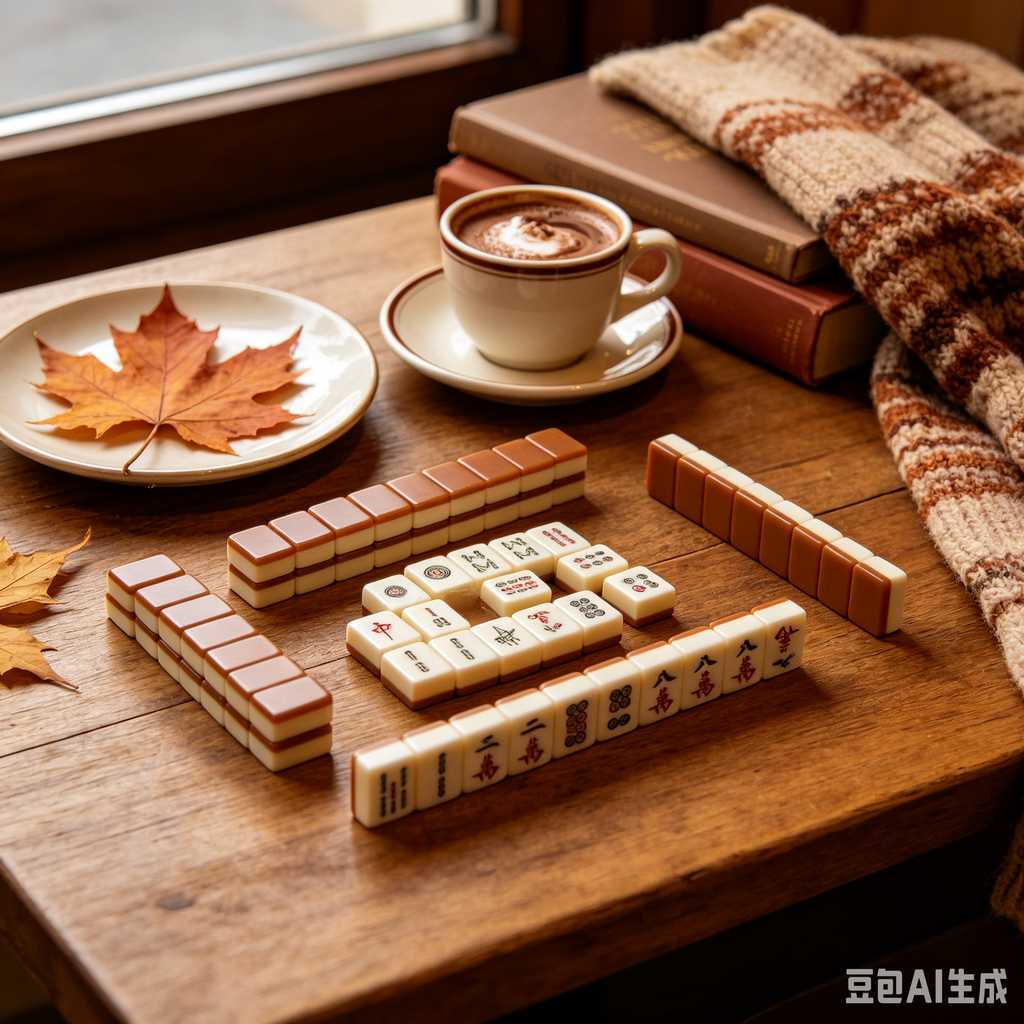 exquisite mini mahjong gift set