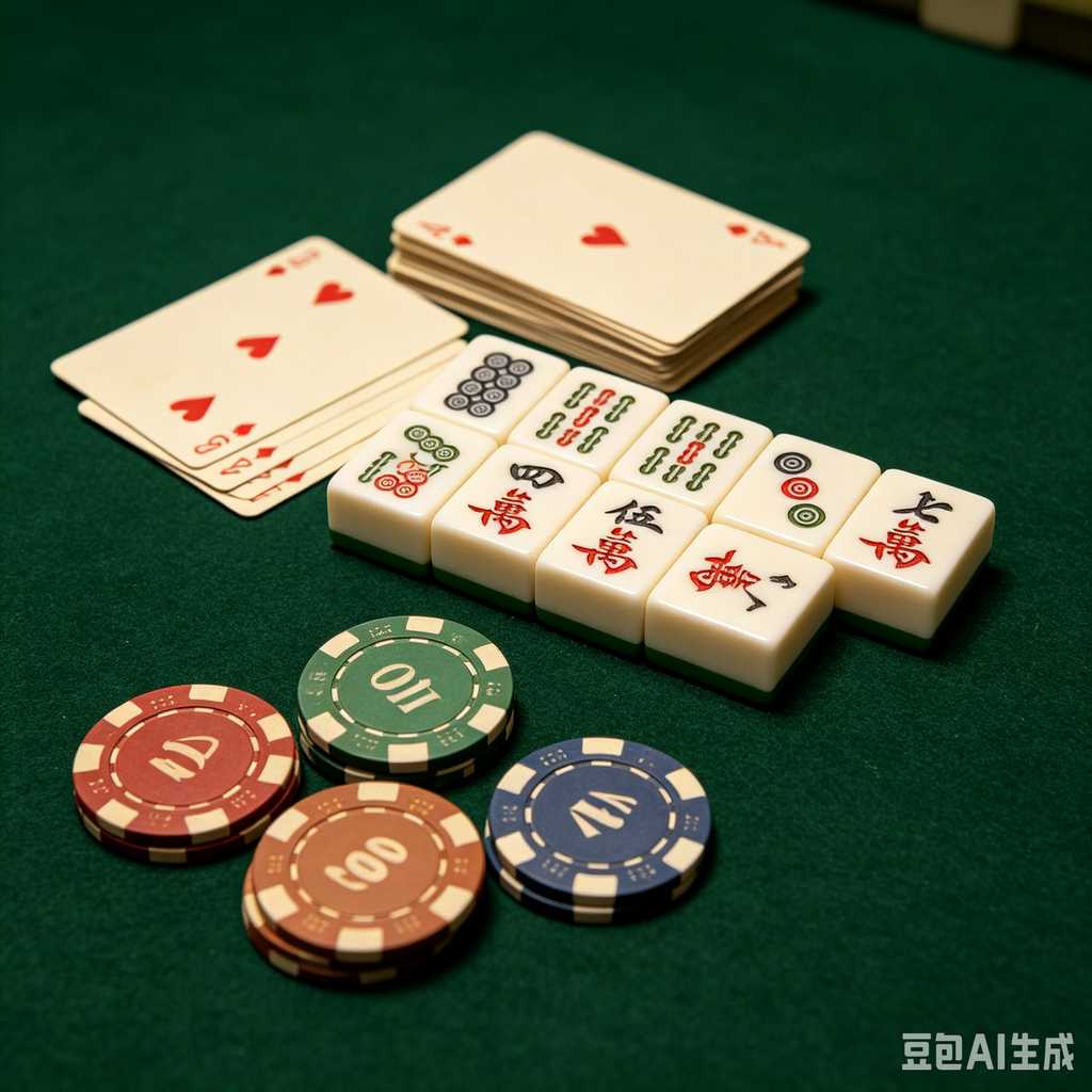 traditional color mahjong set